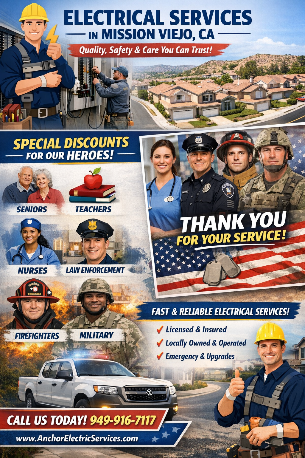 You are currently viewing Reliable Electrical Services in Mission Viejo, CA – Powering Your Home & Business with Care